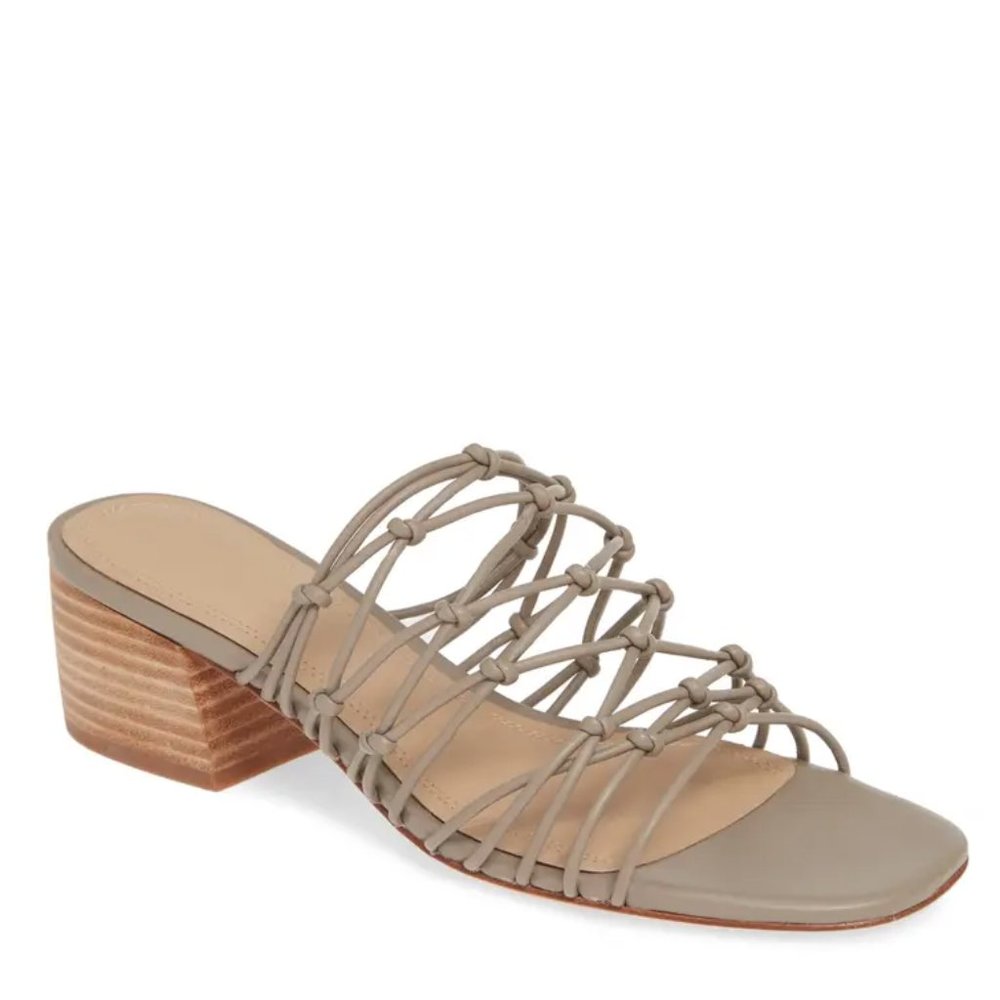 Nordstrom Signature Leandra Knotted Slide Sandal